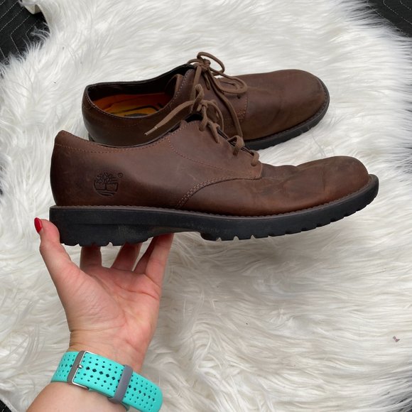 Timberland Leather Lace Up Comfort Oxford Shoes main image 7